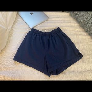 Navy Sweat Shorts